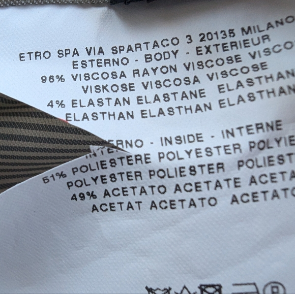 Etro Multicolor Paisley Blazer - Picture 12 of 12